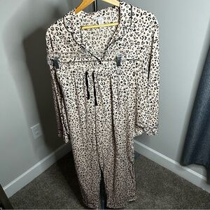 Victoria’s Secret Leopard Pajama Set - Size Large